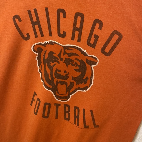 Large, orange, Chicago Bears NFL shirts. - Picture 3 of 4